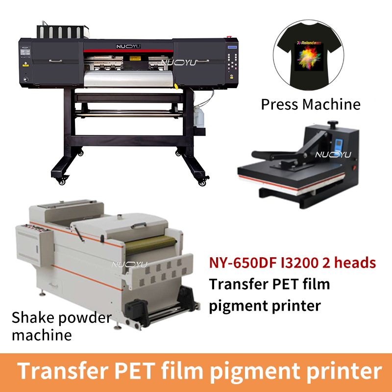 NY-650DF I3200 2heads Transfer PET Film Pigment Printer
