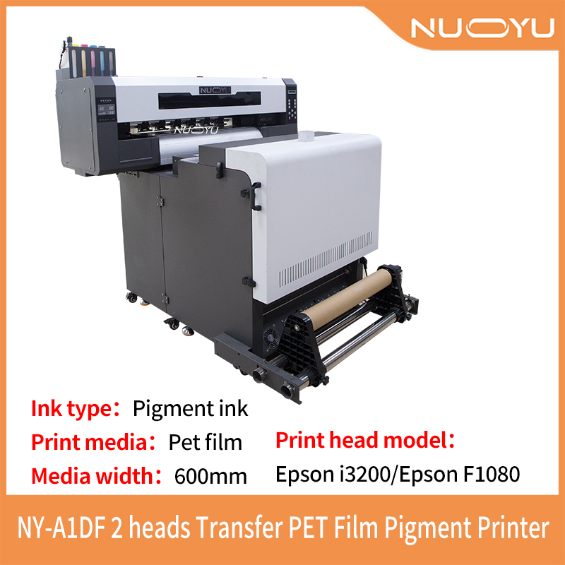 NY-A1DF 2 Heads Transfer PET Film Pigment Printer