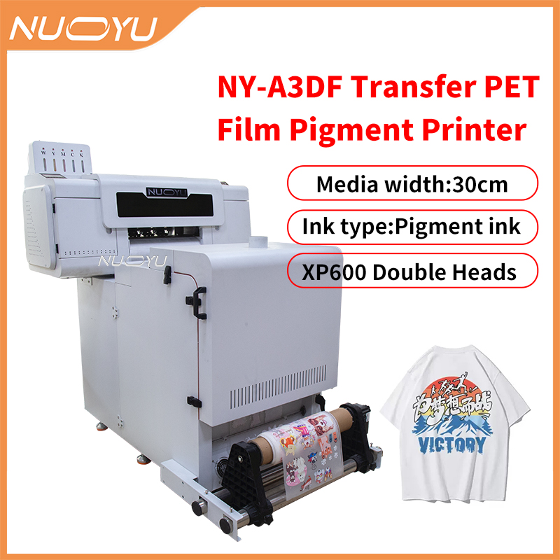 NY-A3DF Double Heads Transfer PET Film Pigment Printer