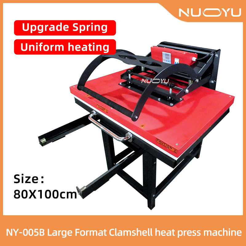 NY-005B-Large Format Clamshell  heat press machine